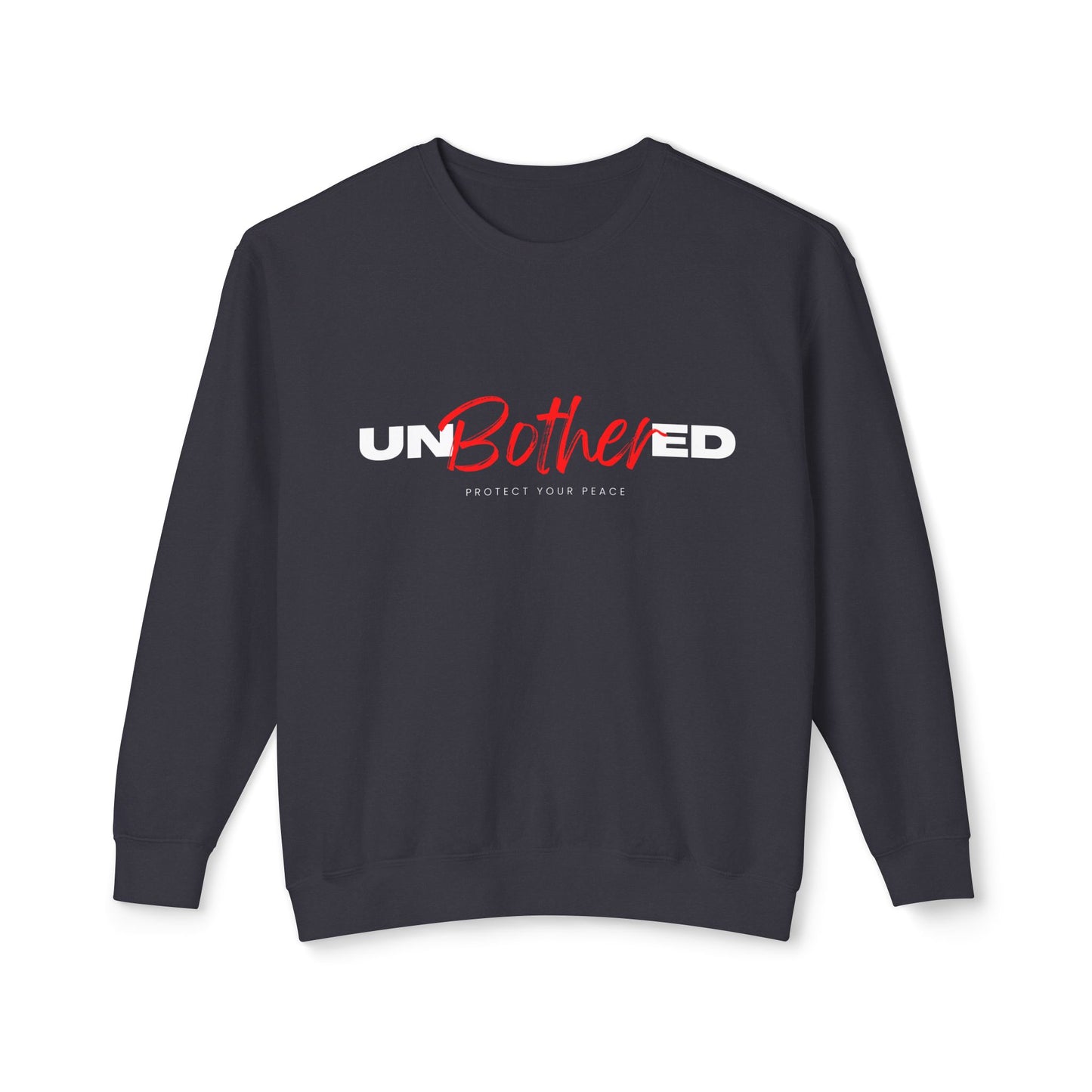 Unbothered | Unisex Lightweight Crewneck Sweatshirt